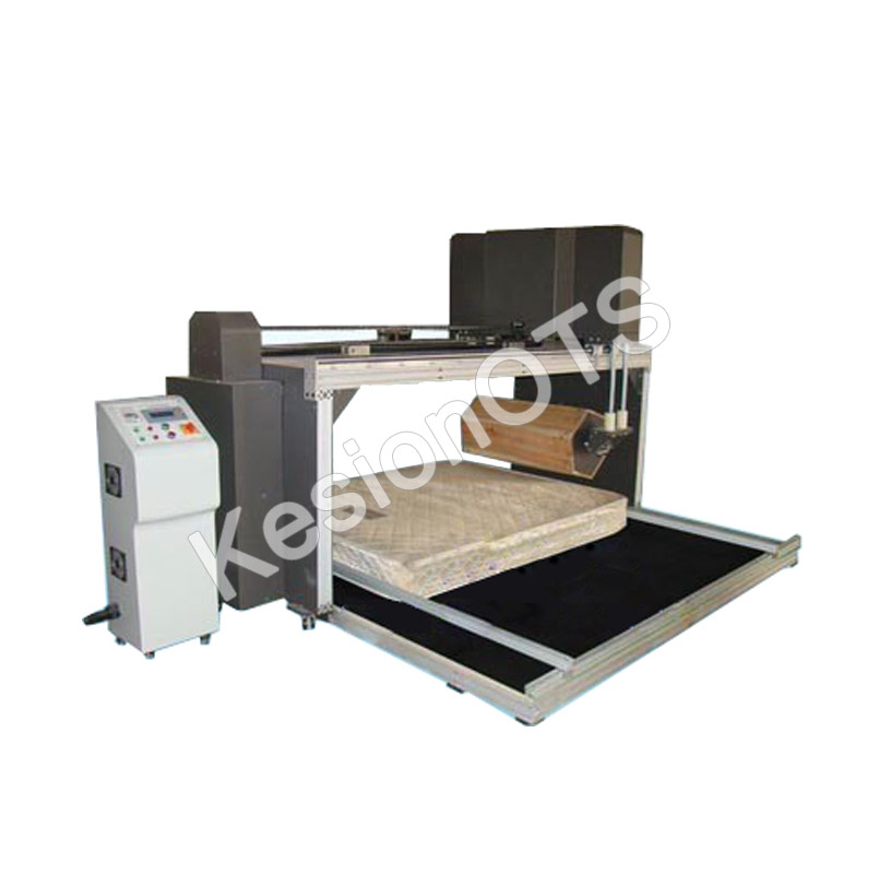 KS-OTS-CD床垫滚压耐久性试验机，床垫冲击试验机，床垫检测仪器